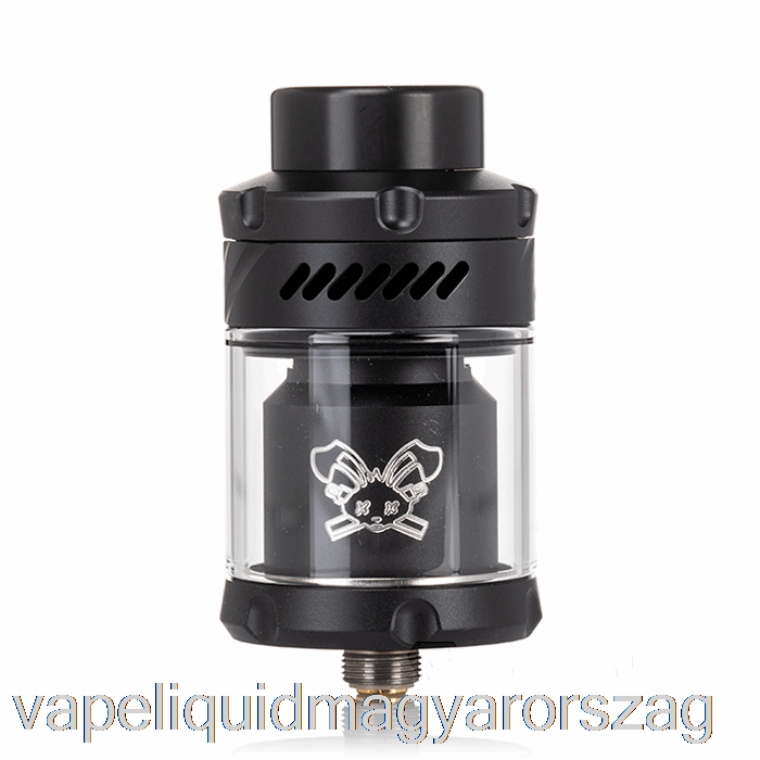 Hellvape Dead Rabbit V3 25mm Rta Fekete Fehér Logóval Vape Tollal